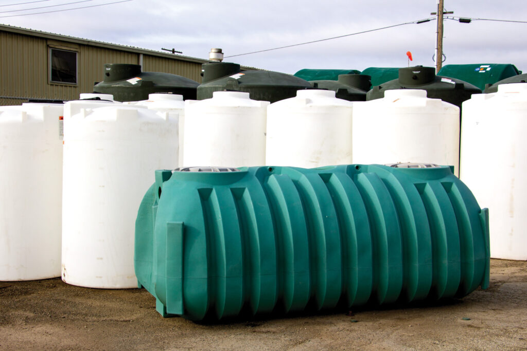 Poly tanks in stock at Green Rubber Kennedy Ag 